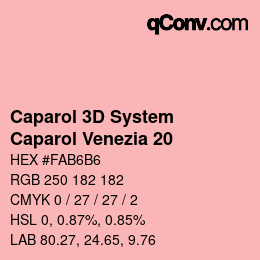 カラーコード: Caparol 3D System - Caparol Venezia 20 | qconv.com