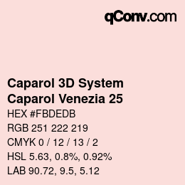 Código de color: Caparol 3D System - Caparol Venezia 25 | qconv.com