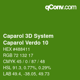 Farbcode: Caparol 3D System - Caparol Verdo 10 | qconv.com