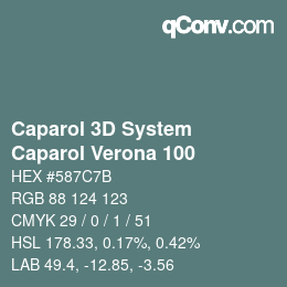 Farbcode: Caparol 3D System - Caparol Verona 100 | qconv.com