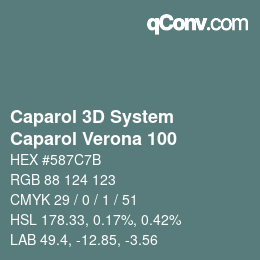 カラーコード: Caparol 3D System - Caparol Verona 100 | qconv.com