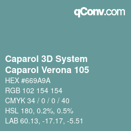 カラーコード: Caparol 3D System - Caparol Verona 105 | qconv.com