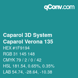 Farbcode: Caparol 3D System - Caparol Verona 135 | qconv.com