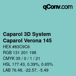 Farbcode: Caparol 3D System - Caparol Verona 145 | qconv.com
