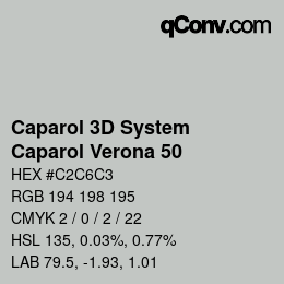 カラーコード: Caparol 3D System - Caparol Verona 50 | qconv.com