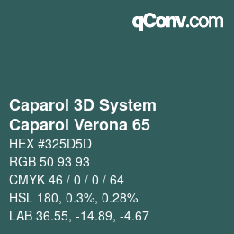 カラーコード: Caparol 3D System - Caparol Verona 65 | qconv.com