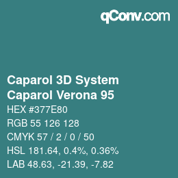 Farbcode: Caparol 3D System - Caparol Verona 95 | qconv.com