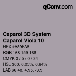 カラーコード: Caparol 3D System - Caparol Viola 10 | qconv.com