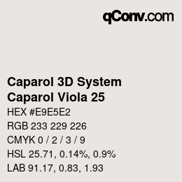 カラーコード: Caparol 3D System - Caparol Viola 25 | qconv.com