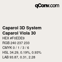 カラーコード: Caparol 3D System - Caparol Viola 30 | qconv.com