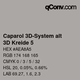 Farbcode: Caparol 3D-System alt - 3D Kreide 5 | qconv.com