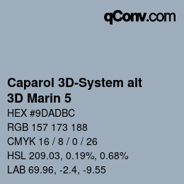 Farbcode: Caparol 3D-System alt - 3D Marin 5 | qconv.com