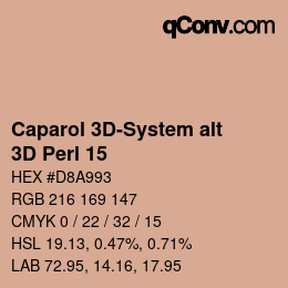 Code couleur: Caparol 3D-System alt - 3D Perl 15 | qconv.com