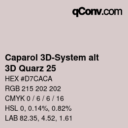Farbcode: Caparol 3D-System alt - 3D Quarz 25 | qconv.com