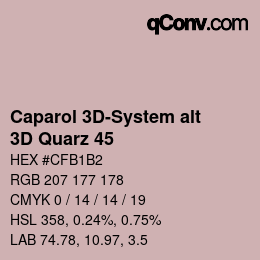 カラーコード: Caparol 3D-System alt - 3D Quarz 45 | qconv.com