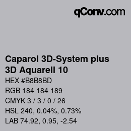 Farbcode: Caparol 3D-System plus - 3D Aquarell 10 | qconv.com
