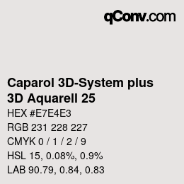Farbcode: Caparol 3D-System plus - 3D Aquarell 25 | qconv.com