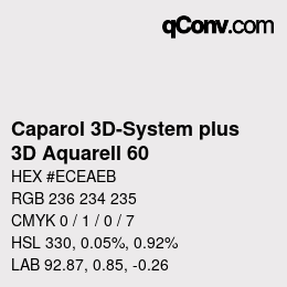 Farbcode: Caparol 3D-System plus - 3D Aquarell 60 | qconv.com