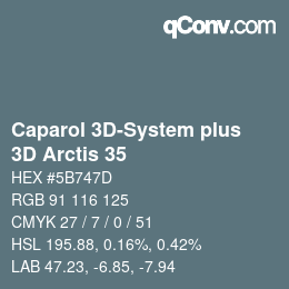 Farbcode: Caparol 3D-System plus - 3D Arctis 35 | qconv.com