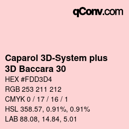 カラーコード: Caparol 3D-System plus - 3D Baccara 30 | qconv.com