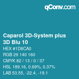 Farbcode: Caparol 3D-System plus - 3D Blu 10 | qconv.com