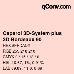 Farbcode: Caparol 3D-System plus - 3D Bordeaux 90 | qconv.com