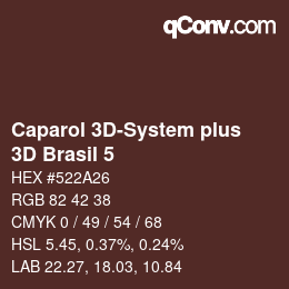 カラーコード: Caparol 3D-System plus - 3D Brasil 5 | qconv.com