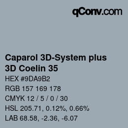 Farbcode: Caparol 3D-System plus - 3D Coelin 35 | qconv.com