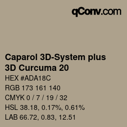 カラーコード: Caparol 3D-System plus - 3D Curcuma 20 | qconv.com