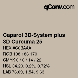 Código de color: Caparol 3D-System plus - 3D Curcuma 25 | qconv.com