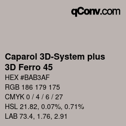 Farbcode: Caparol 3D-System plus - 3D Ferro 45 | qconv.com