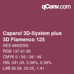 Color code: Caparol 3D-System plus - 3D Flamenco 125 | qconv.com