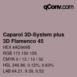 Color code: Caparol 3D-System plus - 3D Flamenco 45 | qconv.com