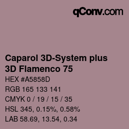 Color code: Caparol 3D-System plus - 3D Flamenco 75 | qconv.com