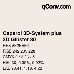 Código de color: Caparol 3D-System plus - 3D Ginster 30 | qconv.com