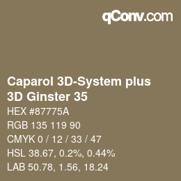 カラーコード: Caparol 3D-System plus - 3D Ginster 35 | qconv.com