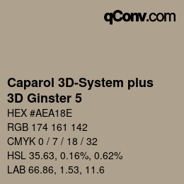 カラーコード: Caparol 3D-System plus - 3D Ginster 5 | qconv.com