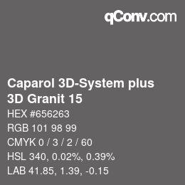 Farbcode: Caparol 3D-System plus - 3D Granit 15 | qconv.com