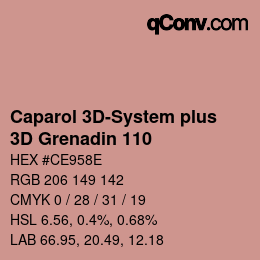 Farbcode: Caparol 3D-System plus - 3D Grenadin 110 | qconv.com