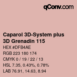 Farbcode: Caparol 3D-System plus - 3D Grenadin 115 | qconv.com