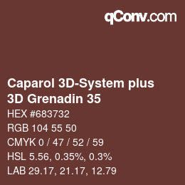 Farbcode: Caparol 3D-System plus - 3D Grenadin 35 | qconv.com