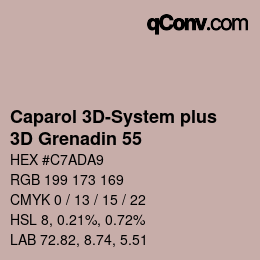 Farbcode: Caparol 3D-System plus - 3D Grenadin 55 | qconv.com