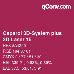 Color code: Caparol 3D-System plus - 3D Laser 15 | qconv.com