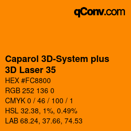 Color code: Caparol 3D-System plus - 3D Laser 35 | qconv.com