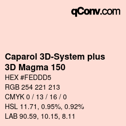 Farbcode: Caparol 3D-System plus - 3D Magma 150 | qconv.com