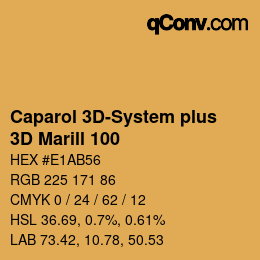 カラーコード: Caparol 3D-System plus - 3D Marill 100 | qconv.com