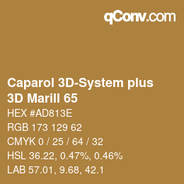 Color code: Caparol 3D-System plus - 3D Marill 65 | qconv.com