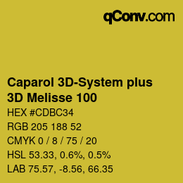 Farbcode: Caparol 3D-System plus - 3D Melisse 100 | qconv.com