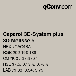 Farbcode: Caparol 3D-System plus - 3D Melisse 5 | qconv.com
