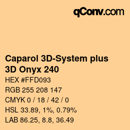 Code couleur: Caparol 3D-System plus - 3D Onyx 240 | qconv.com